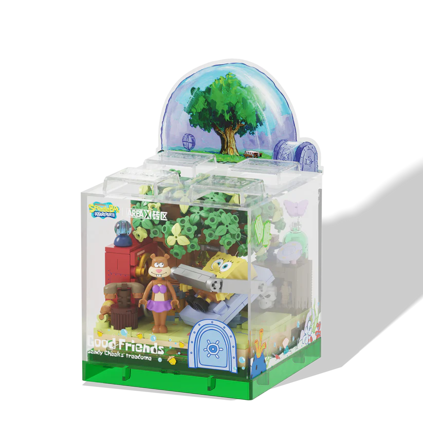 SpongeBlock World Blind Box Series - Full Town Set