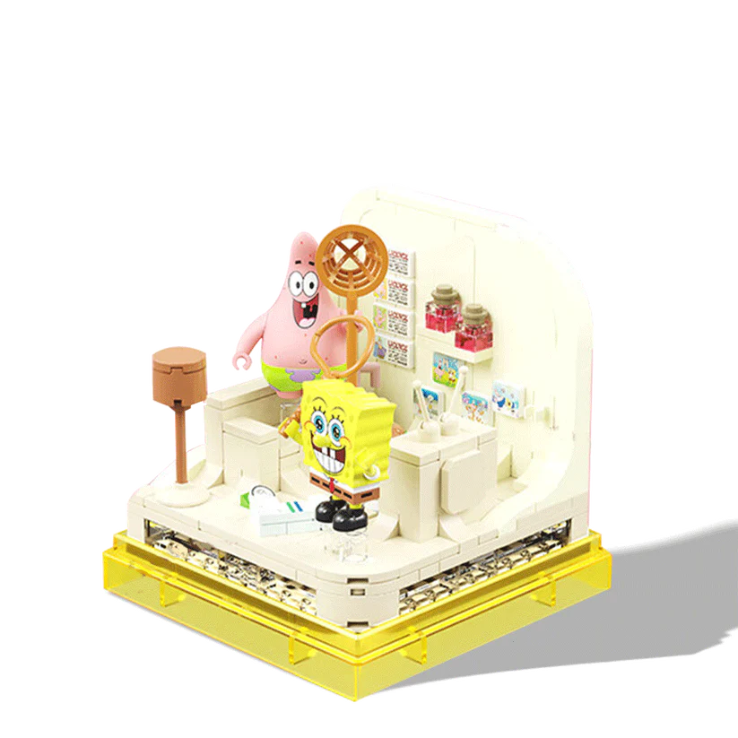 SpongeBlock World Blind Box Series - Full Town Set