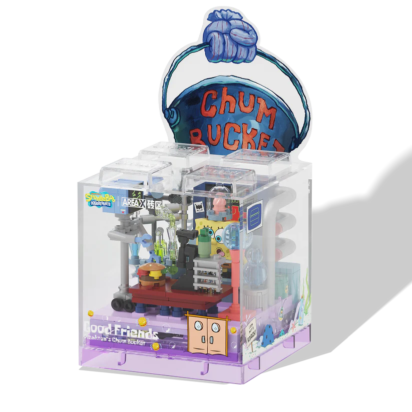 SpongeBlock World Blind Box Series - Full Town Set