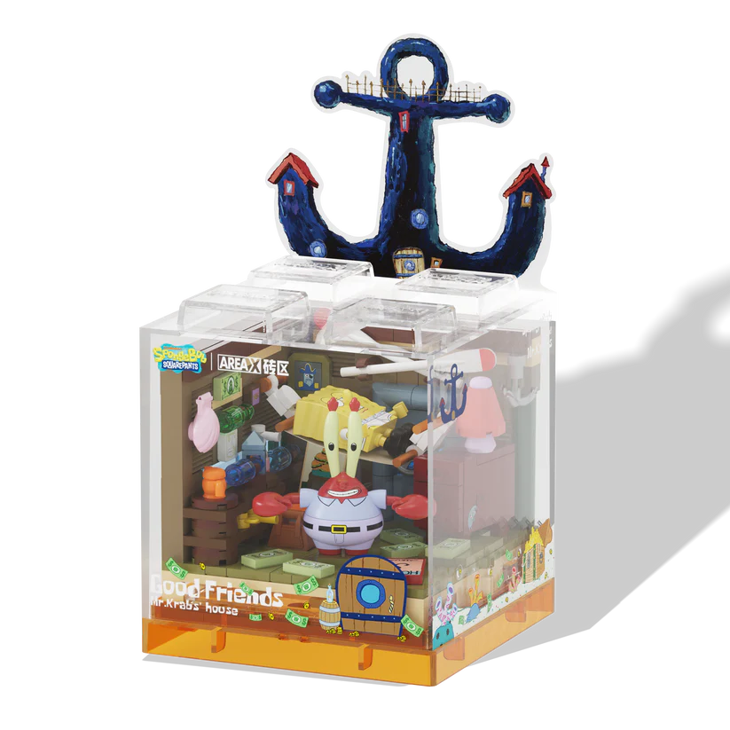 SpongeBlock World Blind Box Series - Full Town Set